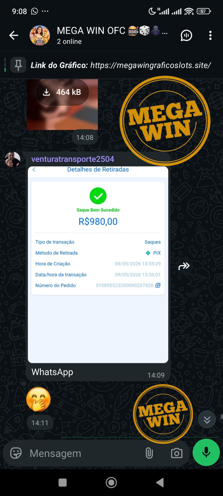 Feedback 12 do grupo VIP